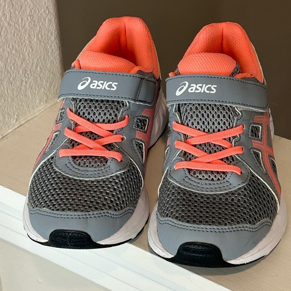 ASICS Youth Jolt 3 Running Grey/Coral 1014A034 Size 2.5 - Picture 6 of 9